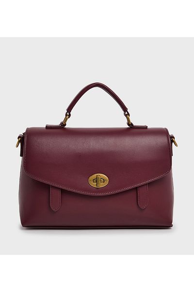 BCBG SOLID HANDHELD BAG