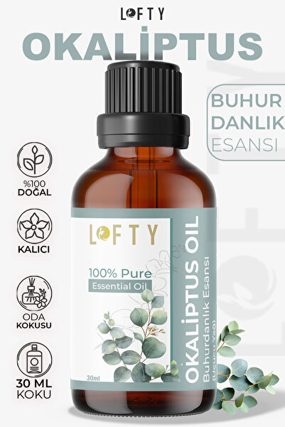 Lofty Okaliptus Uçucu Yağ Buhurdanlık Esansı Oda Kokusu Esansiyel Yağ Buhur Y...