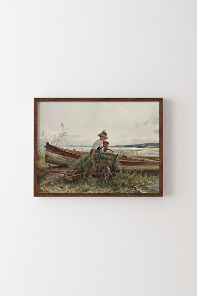 Albanian Guards in Cairo - Wooden Patterned Frame
