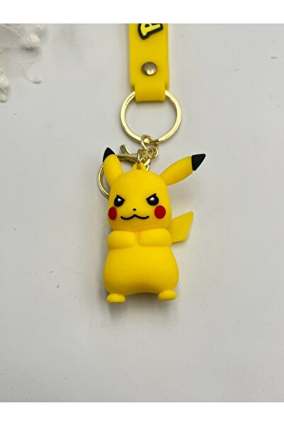 MyladyAccessoriess Breloc cu figură Pokemoon Yellow Angry