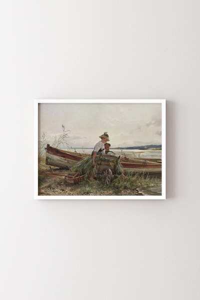epiqart Albanian Guards in Cairo - White Frame