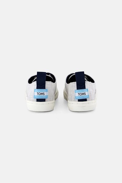 Toms Kids Boy Lace Up Shoes, Grey