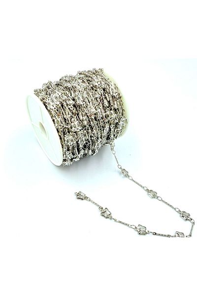 yiğit aksesuar 50cm Steel Non Tarnish Butterfly Chain Bracelet Necklace Team Supplies