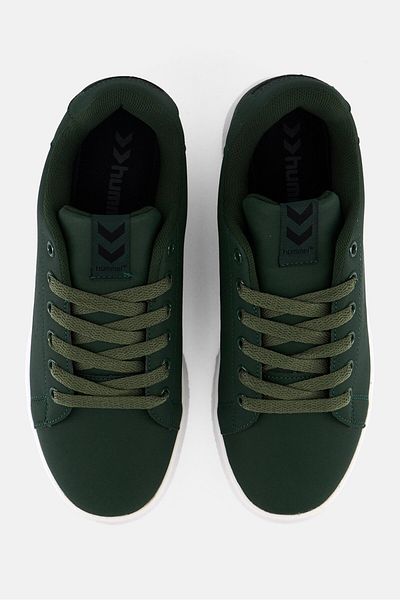 hummel Kids Boy Busan Synth Nubuck Lace Up Outdoor Shoes, Green