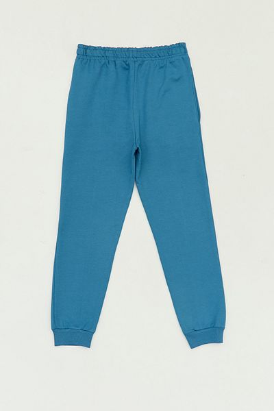 Fulla Moda Παιδικό φούτερ Unisex με στάμπα με ελαστική μέση και τσέπες Cargo