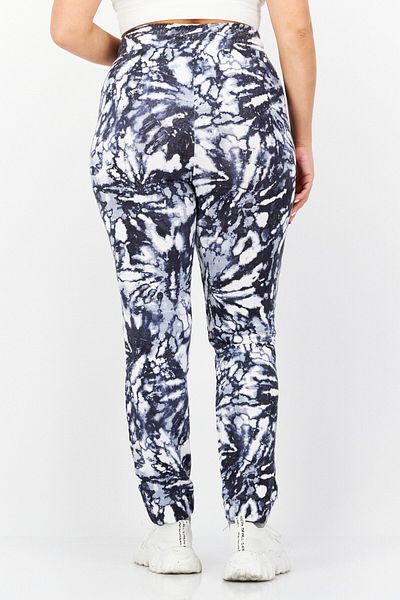 Marc New York Women Sportswear Fit Allover Print Outdoor Sweatpants, White