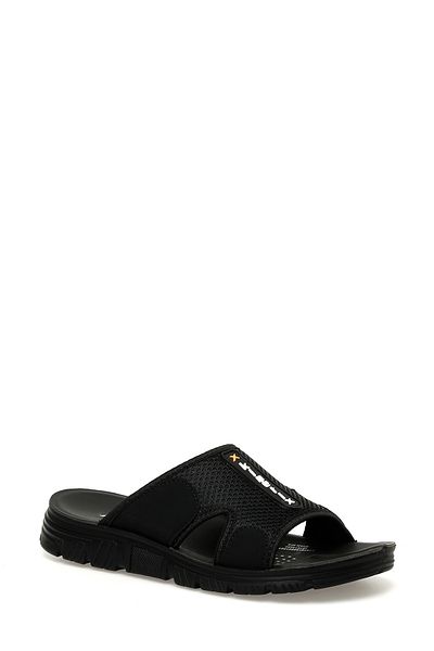 Kinetix RYAN 4FX Schwarze Herren-Hausschuhe