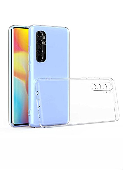 kardemticaret Xiaomi Mi Note 10 Lite Kamera Korumalı Şeffaf Süper Silikon Kapak