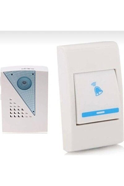 abnturk Kablosuz Led Zil Kapı Zili Ve Wireles Uzaktan Kumanda 32 ayar şarkıla...