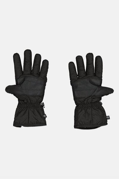 RBX Men 1 Pair Textured Ski Gloves, Black