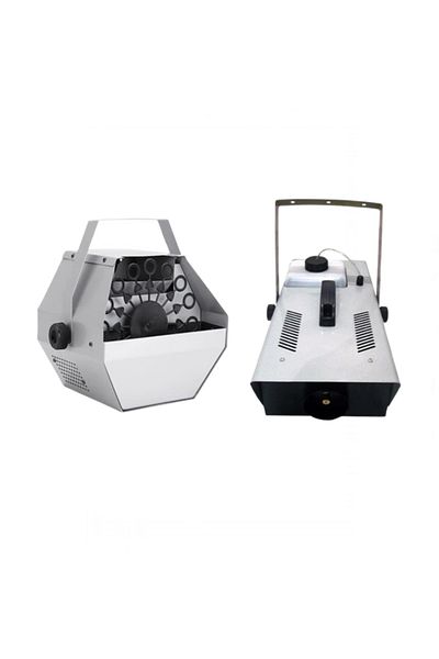 Depox Balloon Machine And Professional Smoke Machine Package With Remote Control, Ideallstore®, Silver