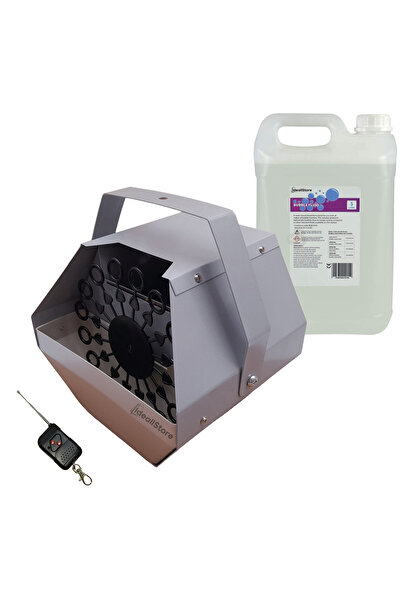Depox Balloon machine set,5 l balloon liquid and smoke machine, 4.5 l smoke liquid,remote control included