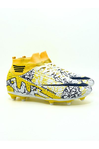 ZSHOES Cizme de fotbal unisex cu talpă TPU pentru gleznă