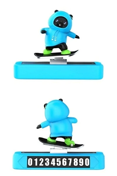 MEGAHAWK Hareketli Kayan Kaykay Numaratör Mavi-SİYAH