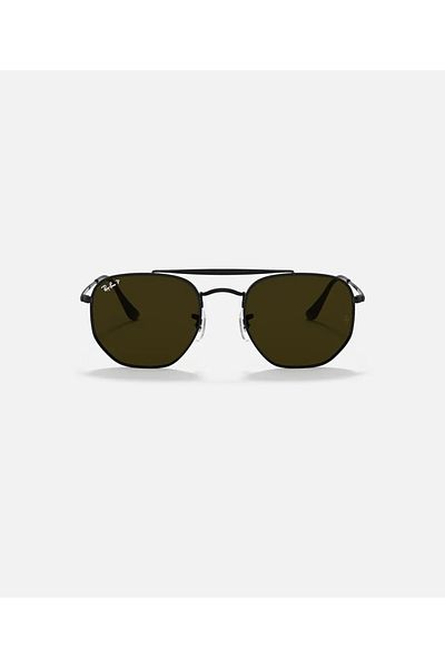 Ray-Ban Ray-Ban Marshal Black Polarized Sunglass RB3648 002/58 Size 54