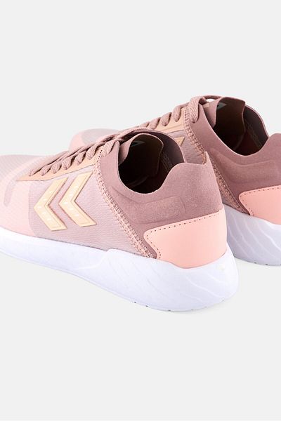 hummel Kids Girl Minneapolis Legend Lace Up Training Shoes, Pink