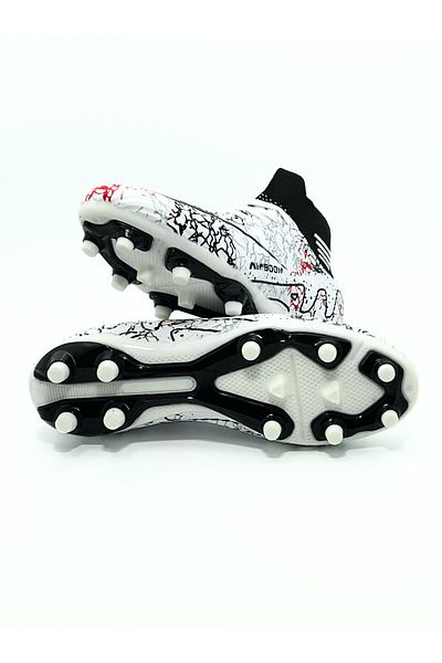 ZSHOES Tpu Sole Unisex High Top Astroturf Turf Football Cleats