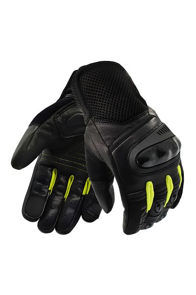 Vexo Speed up Summer Gloves Black - Neon Yellow