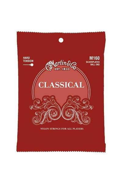 MARTIN & CO Martin M160 Silverplated Ball-End Classical Guitar String