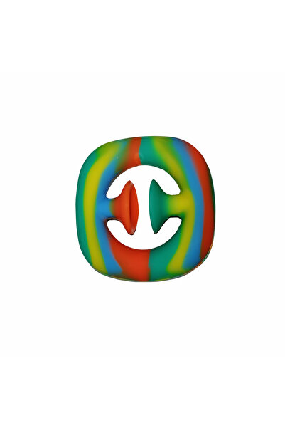 Depox Jucărie senzorială antistres, cauciuc, 6 cm, multicolor