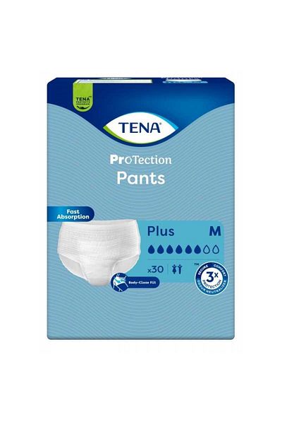 TENA 6 Drop Absorbent Panties Medi̇um Medium Size 30 Pieces