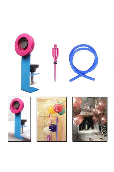 Depox Jumbo Balloon Filler, Ideallstore®, Compact, Blue