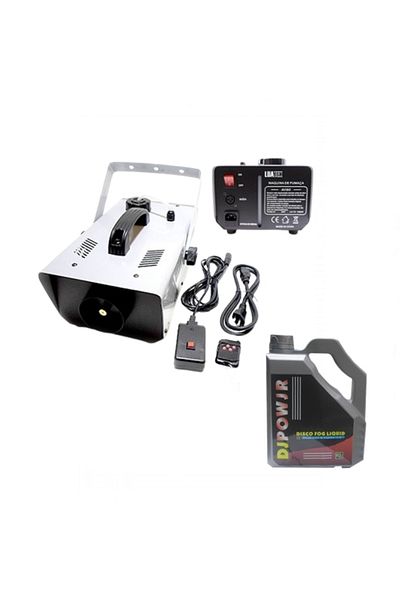 Depox Professional Smoke Machine And Smoke Liquid Set 4.5 L, Ideallstore®, Remote Control, 1500 W