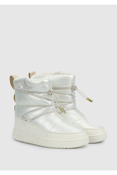 Puma Snowbae Wns - Patent Alpine Beige Women's Sneakers 39393102