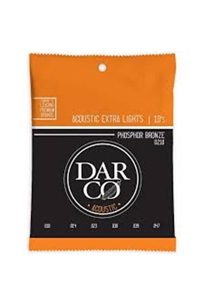 Generic Brand Martin Co Darco D210 Corzi de chitară acustică din bronz fosfor...