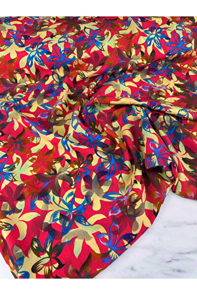 ipekkumaş قميص تنورة من الحرير الفسكوزي منقوش، يباع حسب قطعة من منتجاتنا 1 قط...