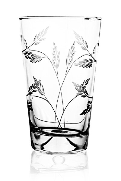 DECOCIA 6 قطع كبيرة من كؤوس الماء والمشروبات الكبيرة الحجم 395 سم مكعب بنمط ا...