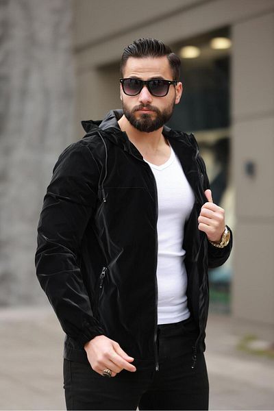DOXGER Αδιάβροχο ανδρικό εποχιακό μπουφάν