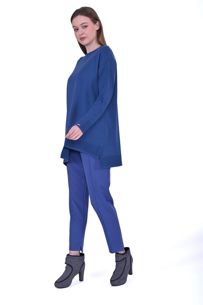 Invee İndigo Triko Tunik