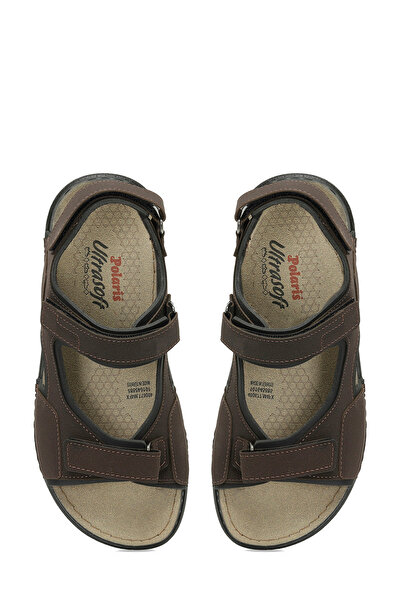 Polaris 400677 Ανδρικά σανδάλια καφέ.M4FX