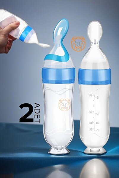 Creatividad Solutions Kaşıklı Mama Silikon Biberon 2 ADET 719715