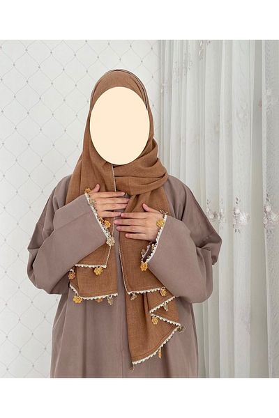 Nimet Abla Butik Hand Embroidered Prayer Robe Suit