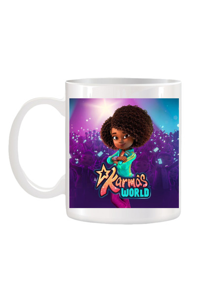 OEM Cana albă personalizată Karma's World, INOVATIX. 330 ml