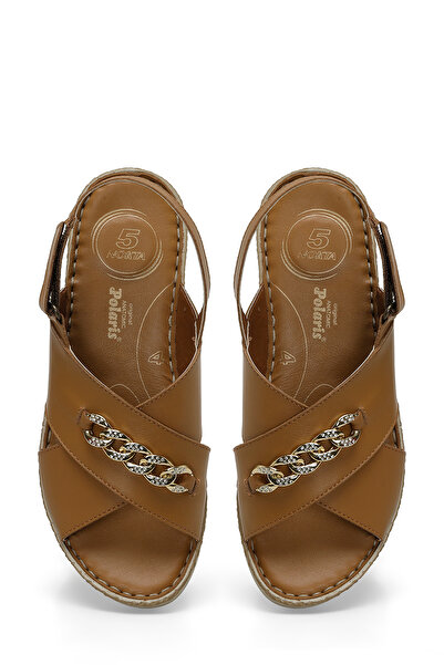 Polaris 5 Nokta 105117.Z4FX Taba Kadın Comfort Sandalet