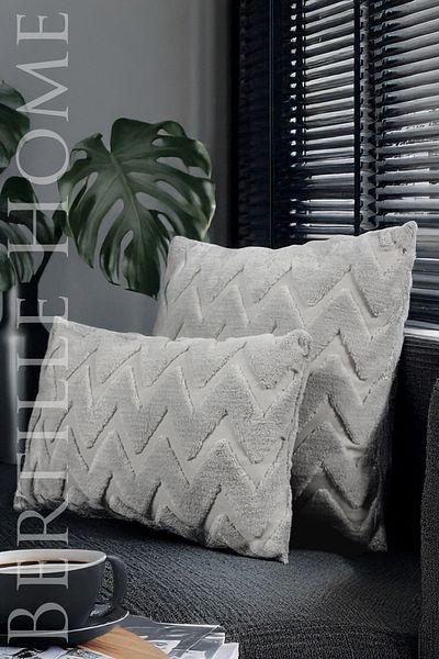 Bertille Home Husă de pernă decorativă cu două fețe Welsoft Jacquard în stil boem