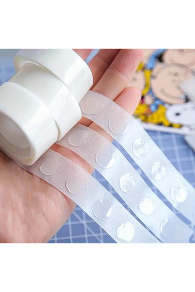 Balon marketi Double Sided Balloon Adhesive Tape – Roll of 100