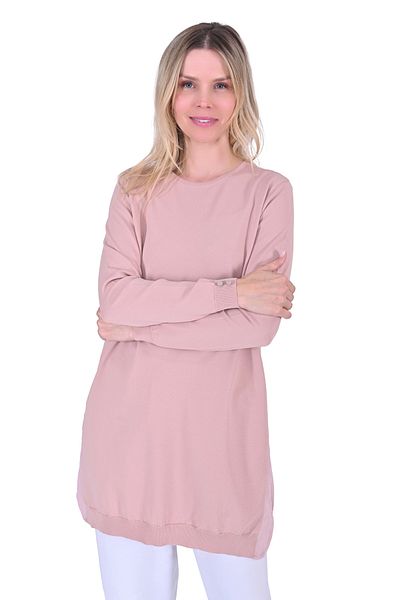 Invee تونيك تريكو بلون السلمون - موديل 5860