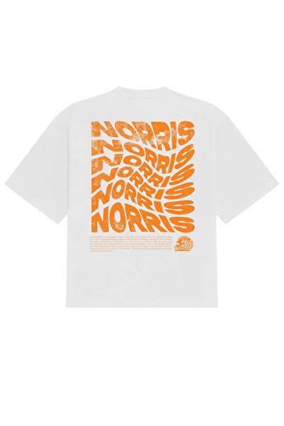 SVART WEAR Norrıs Girdap Štampano Oversize kroj Unisex T-shirt