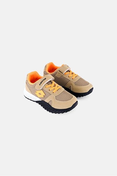 Lotto Kids Boy Velcro Closure Outdoor Sports Shoes, Tan