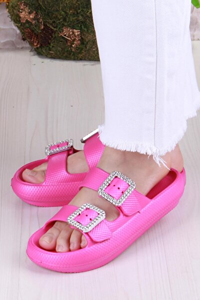 fort Smx Ez5095 Beach Sea Pool Slippers Lightweight Comfortable Flexible Women's Slippers