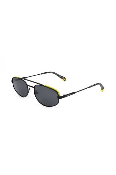 Polaroid sunglasses PLD 6130/S-08A-55 Unisex,Aviator with Smoke Polarized lenses