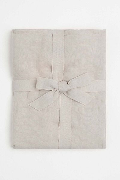 H&M Washed linen pillowcase