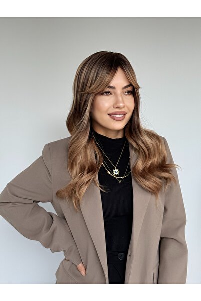 Fenomen Peruk Luxury Ombreli Röfleli Vip Peruk Model