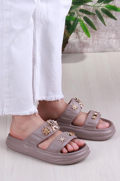 fort Smx Ez5118 Beach Sea Pool Slippers Lightweight Comfortable Flexible Women's Slippers