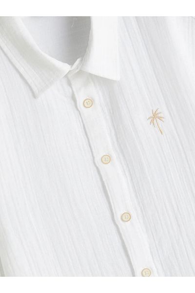 LC Waikiki Lcw kids white short sleeve boys shirt