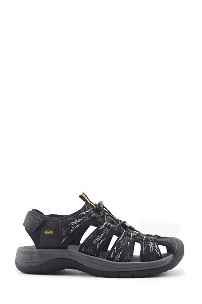 Kinetix Aviden 4Fx Black Men's Sandals